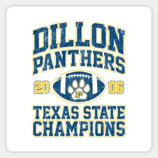 Dillon Panthers Texas State Champions (Variant) Magnet